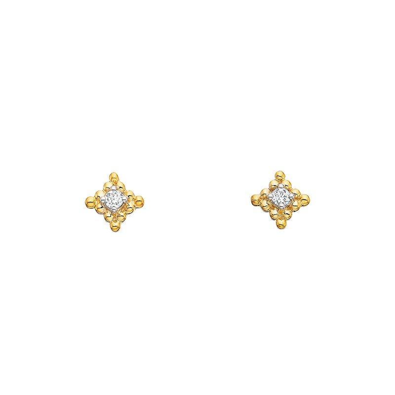 Diamonds Geometric Earrings