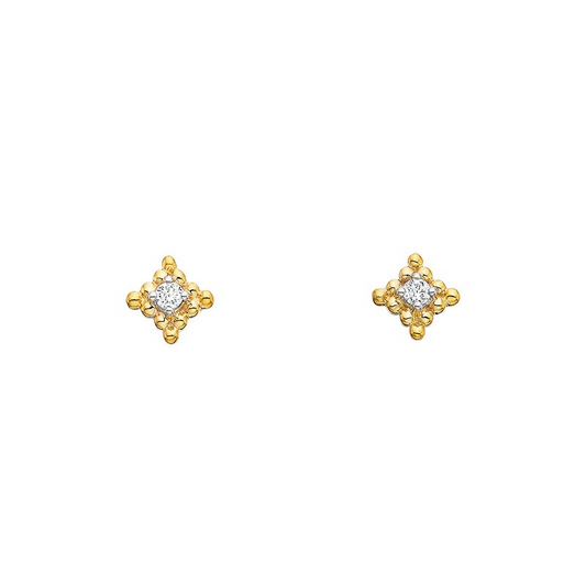 Diamonds Geometric Earrings