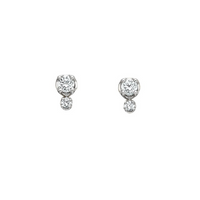1/10 Cttw. Diamonds Accented Earrings