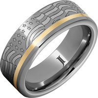 Alternative Metal Wedding Band