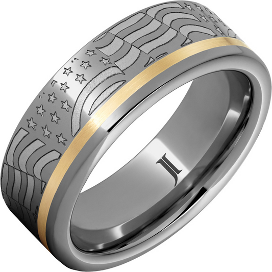 Alternative Metal Wedding Band