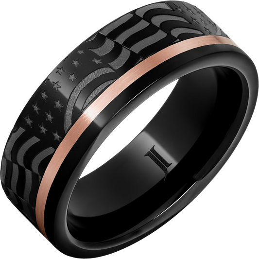 Alternative Metal Wedding Band