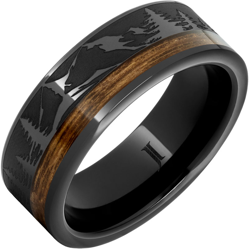 Alternative Metal Wedding Band