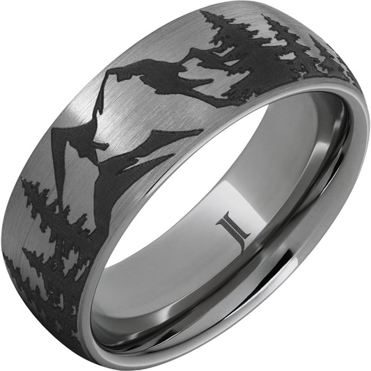 Alternative Metal Wedding Band