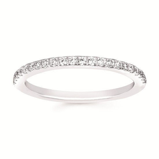 2-1/5cttw Modern Accented Wedding Set in 14 Karat Yellow and White Gold