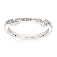 1-1/2 cttw Vintage Inspired Halo Wedding Set in 14 Karat White Gold
