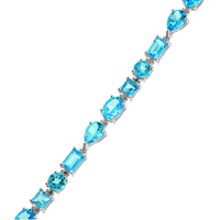 Silver Bracelets with Stone