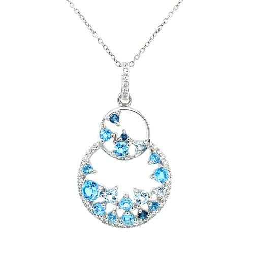 Topazes Dangle Pendant
