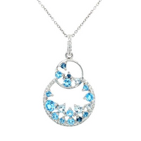 Topazes Dangle Pendant