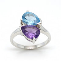 Topaz Freeform Ring