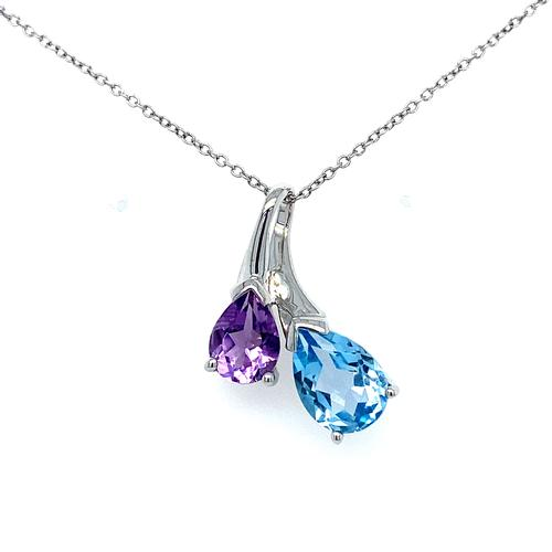 Topaz Slide Pendant