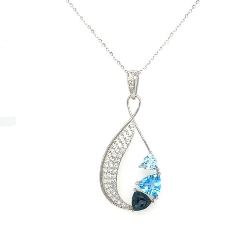 Topaz Dangle Pendant