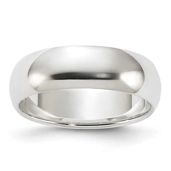 Silver Wedding Band