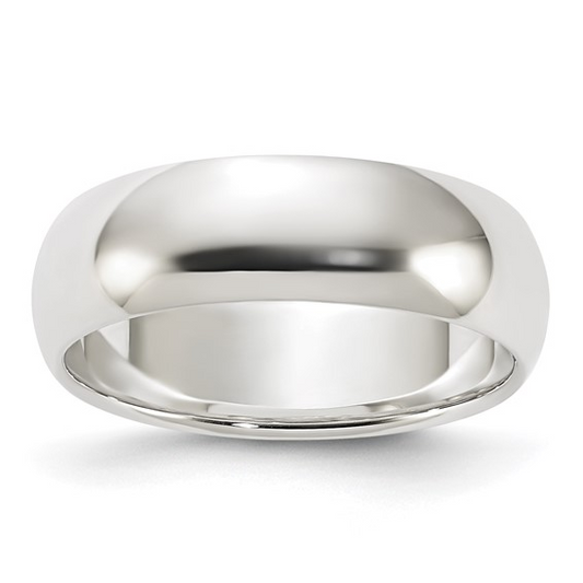 Silver Wedding Band