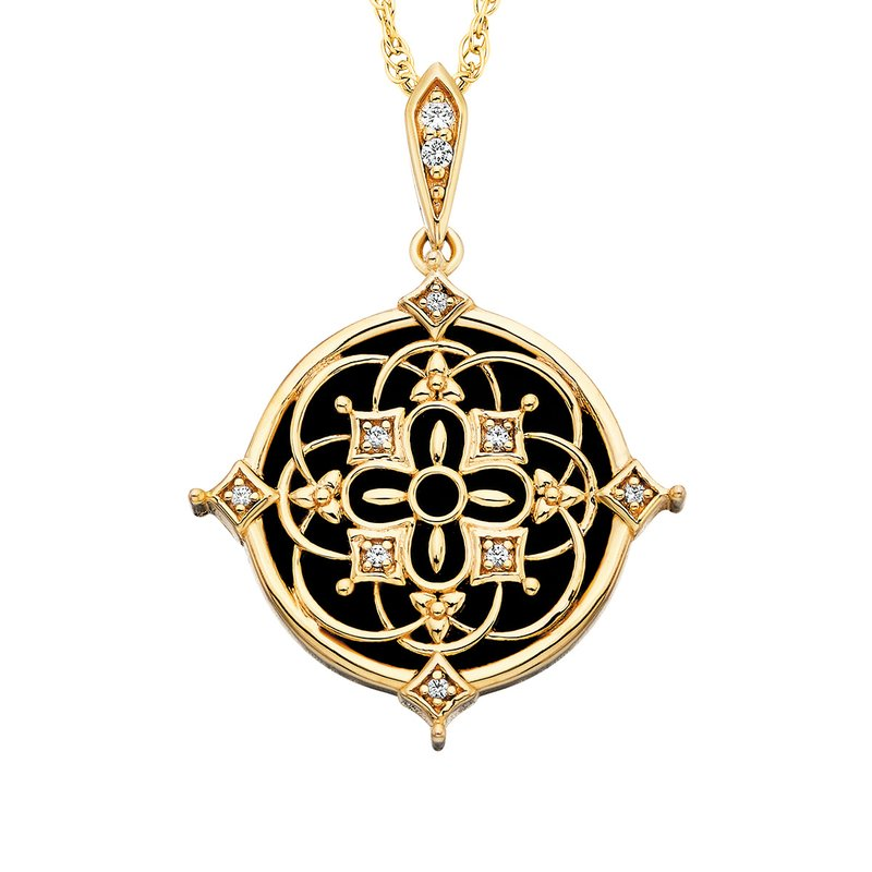 Onyx Drop Pendant