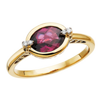 Colored Stone Rings -Ladie