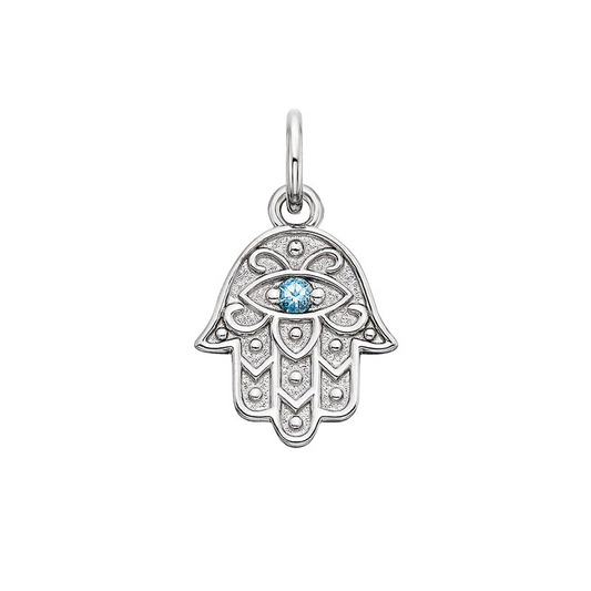 Sterling Silver Hamsa Charm