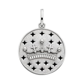Sterling Silver Crown Charm