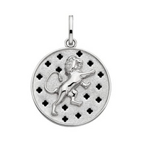 Sterling Silver Lion Charm