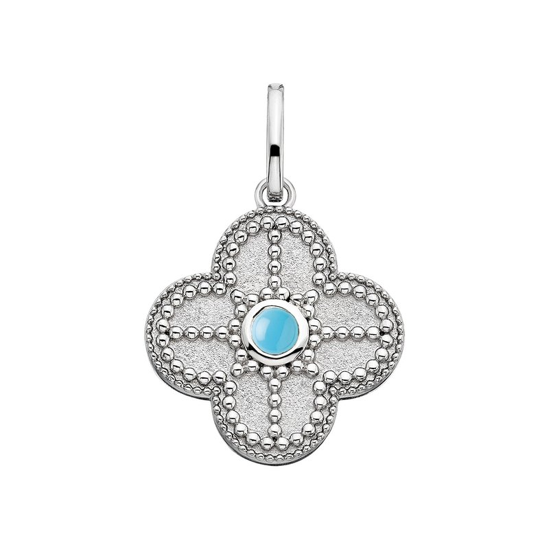 Sterling Silver Quatrefoil Charm