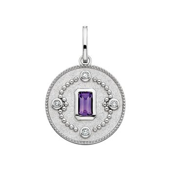 Sterling Silver Circle Charm