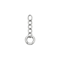 Sterling Silver 1 Inch Extender Charm