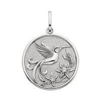 Sterling Silver Hummingbird Charm