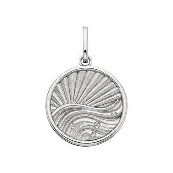 Sterling Silver Horizon Charm