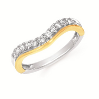 Diamond Wedding Bands  -  Women'