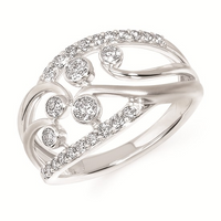 Diamond Fashion Rings  -  Women'