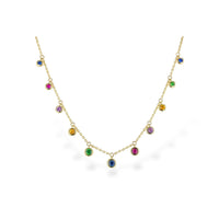 Colored Stone Necklace