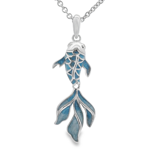 Sapphires Dangle Pendant