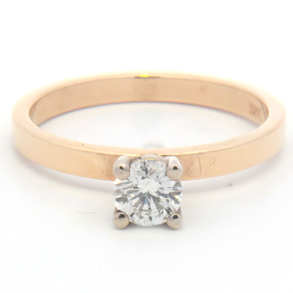 Round Diamond Solitaire Engagement Ring