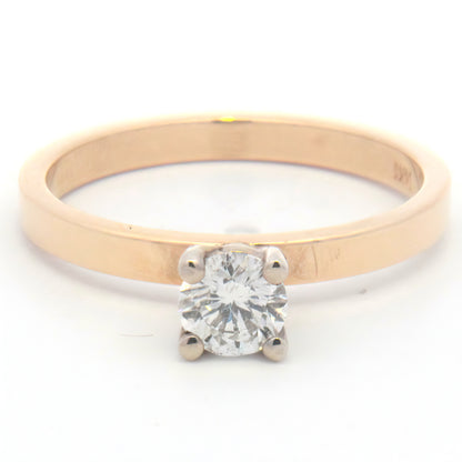 Round Diamond Solitaire Engagement Ring