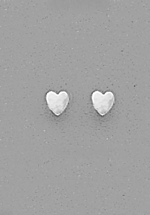 Surgical Stainless Steel Heart Stud