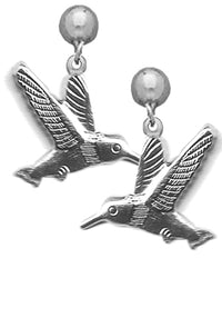 Surgical Stainless Steel Hummingbird Dangle