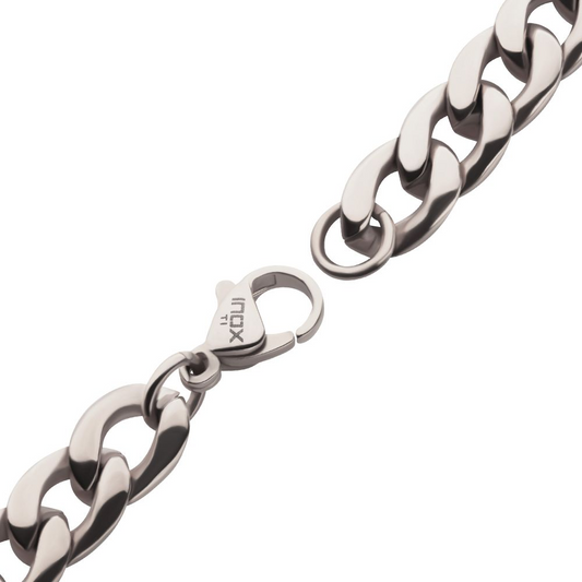 7.4mm Titanium Curb 8.5"