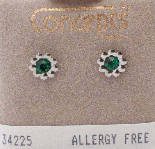 Surgical Stainless Steel May Daisy Stud