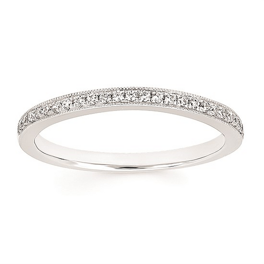 Diamond Wedding Bands  -  Women'