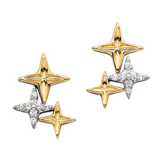Diamonds Celestial Earrings