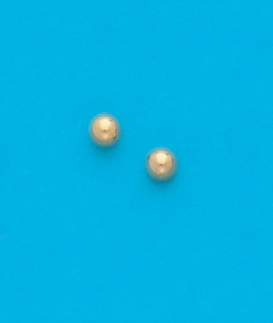 24K Gold Plated Surgical Stainless Steel Ball Stud