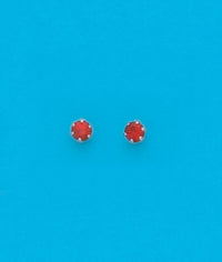 24K Gold Plated Surgical Stainless Steel July Stud