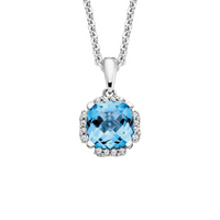 Topaz Dangle Pendant