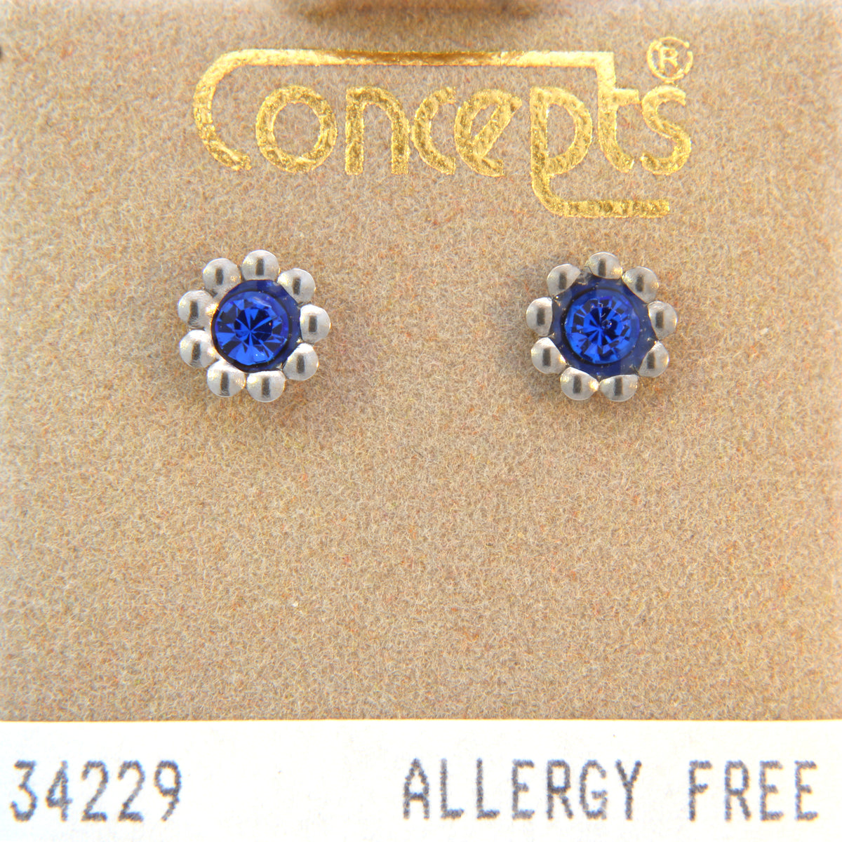 Surgical Stainless Steel September Daisy Stud