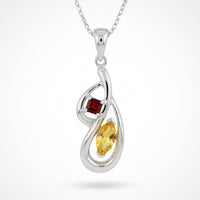 Citrine Dangle Pendant