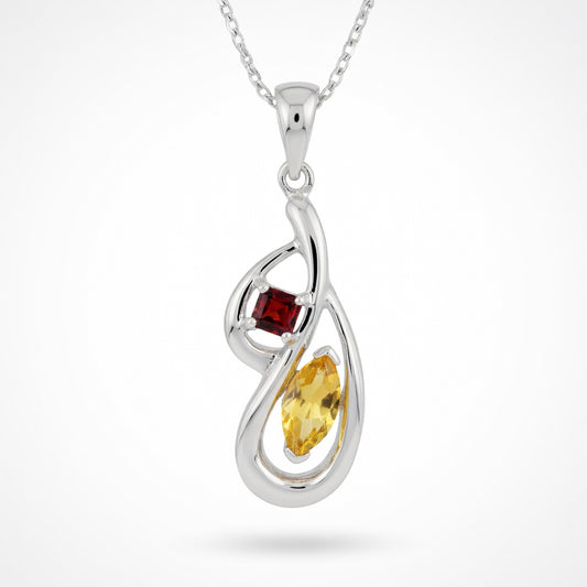 Citrine Dangle Pendant
