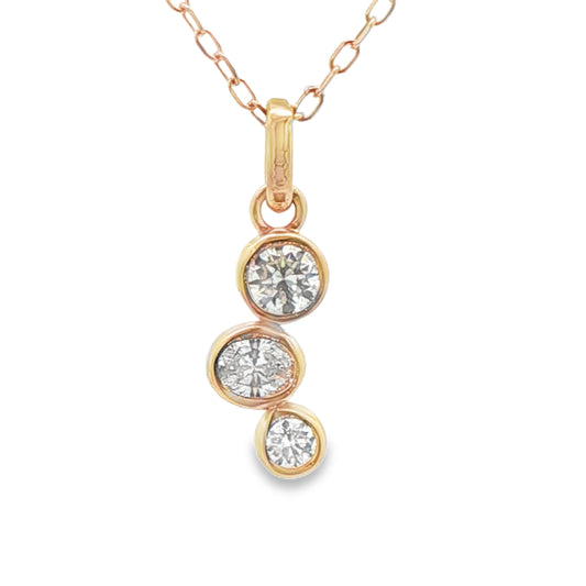 1/4 Cttw. Bubble Pendant