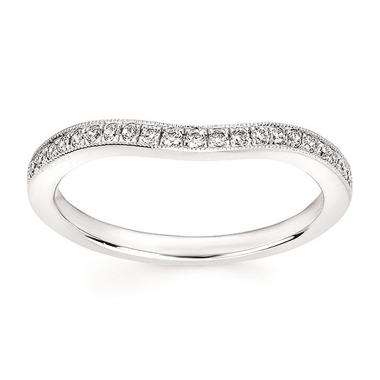 Diamond Wedding Bands  -  Women'
