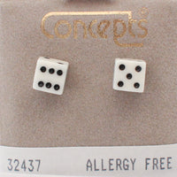 Surgical Stainless Steel Dice Stud