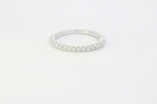 White Gold Anniversary Ring